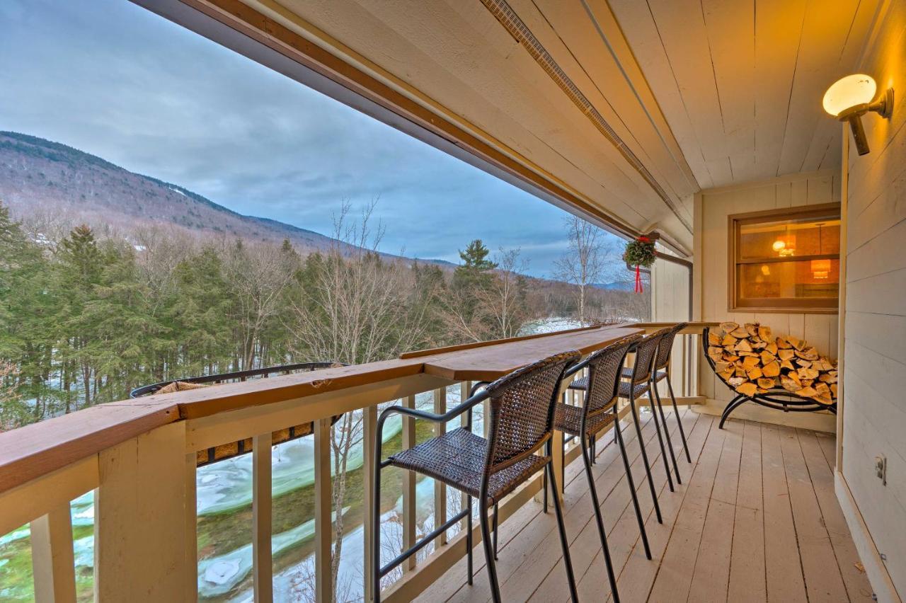 Riverfront Lincoln Condo 1 Mi To Loon Mountain! Esterno foto